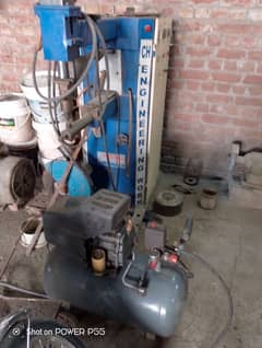 spot welding machine with compressor