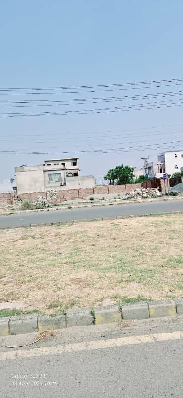 Back Of Main Road 12 Marla Pair Plot For Sale In F Block Johar Town Phase 1 Lahore With All Facilities 3
