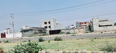 Back Of Main Road 12 Marla Pair Plot For Sale In F Block Johar Town Phase 1 Lahore With All Facilities