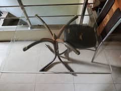 Glass dining table for sale