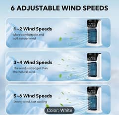 3 In 1 portable Air Conditioner, humidifier and fan