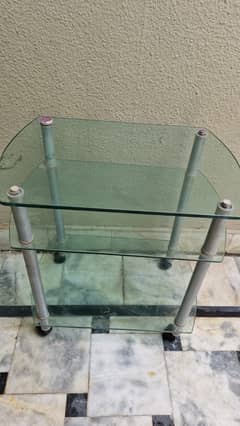Glass trolley