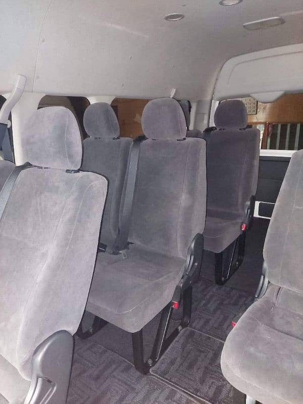 New Models Cars Hiace Grand cabin Brv Coster Bolan prado Avilable Rent 9