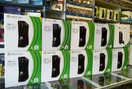 XBOX 360 Slim with Installed Games