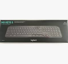 Logitech MX KEYS S Advanced Wireless Illuminated Keyboard Graphite