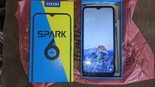 Tecno spark 6go 4/64 with box all okay