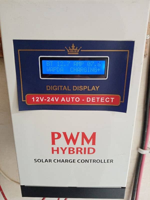 220watt 3 solor plates and one PWM hybrid device available. 0