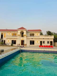 Beautiful farm house for rent and swimming pool farmhouse