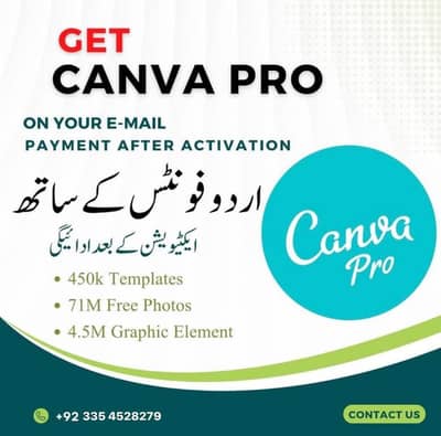 Canva Pro Lifetime - Graphic Designing tool