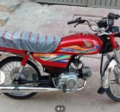Honda CD 70 urgent for sale contact number03294322017
