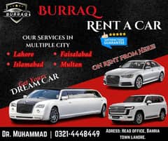 Rent a Car Prado in Lahore| Revo, V8, Civic, BRV & Corolla Car on Rent