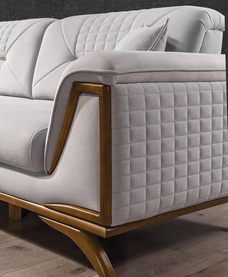 Sofa Sets /LShape Sofa / Double Sofa Combed 6