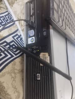 hp Core 2 Duo cpu with monitor,