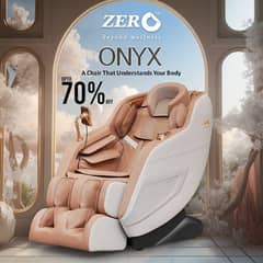 Massage Chair |OnyxMassage Chair|Recliner|Zero Gravity|Zero Healthcare