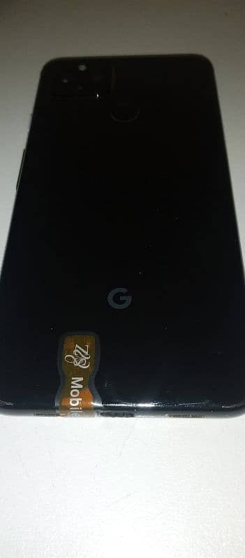 google pixel 4a 5g color black condition is a good no one fault 3