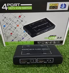 4 Port HDMI KVM Switch 4in 1out
