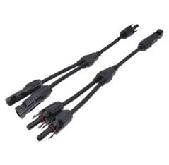 mc4 y connector for parallel connection for 2 solar panels into one
