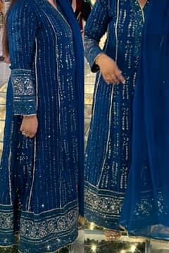 Women zinc coloured maxi