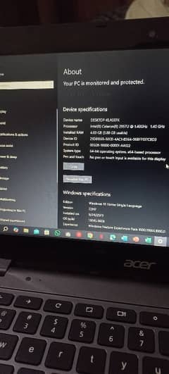 Acer chromebook windows converted