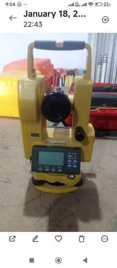 Total stations and other lab equipments