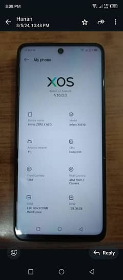 infinix zero x neo