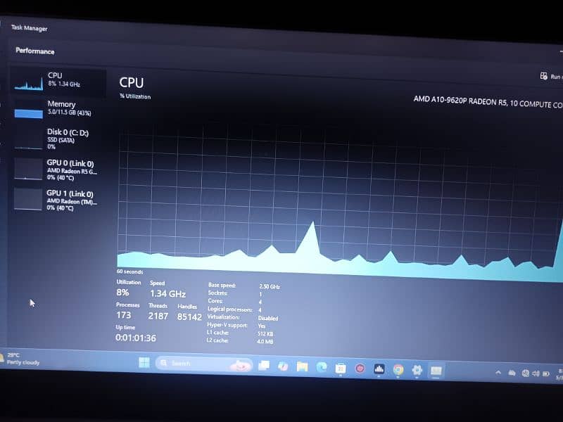 HP Pavilion 15 AMD A10 9th Gen 6GB Graphic card 18
