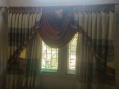 curtains of drawing room