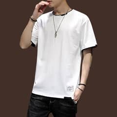 Short sleeve men's cotton T-shirts summer men's round neck half sleeve