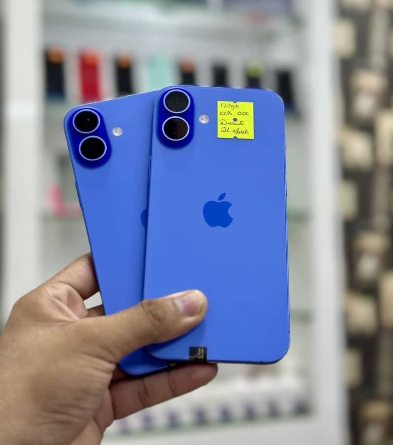 Apple Iphone 16 Plus 128GB Factory Lock Water Pack 0
