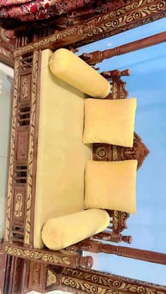 swing wood sofa jhoola
