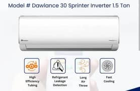 Dawlance split AC DC inverter sprinter new