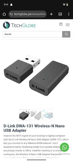 TP link D-Link Wi-Fi USB
