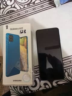 Samsung a12 4 plus 4 ram 8 GB Rom 128 Gb totally original