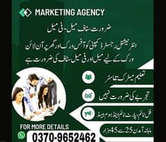 Assignment Job / Part Time Full Time Job / Job for male and female