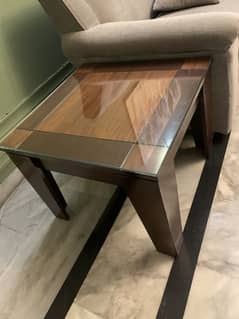 1 centre and 2 side tables for sale