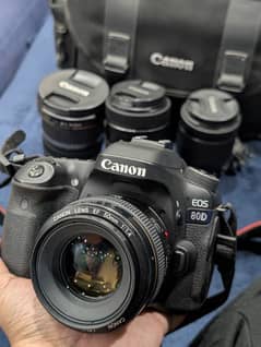 Canon 80D - 6500 shutter count - Almost New