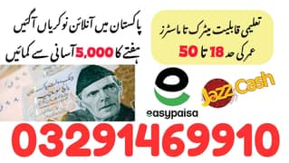 Assignment Job / Part Time Full Time Job / Job for male and female