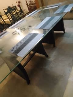 Dining table and chairs