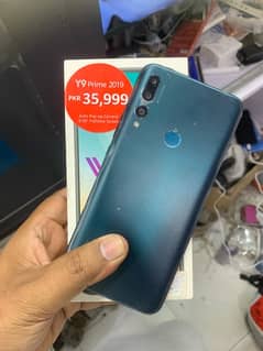huwawei y9 prime 2019 with bux geniun