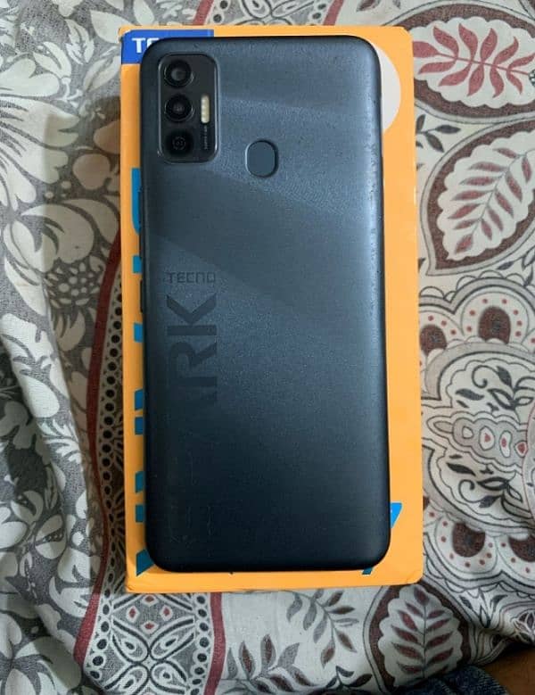 Tecno Spark 7 with complete box 2