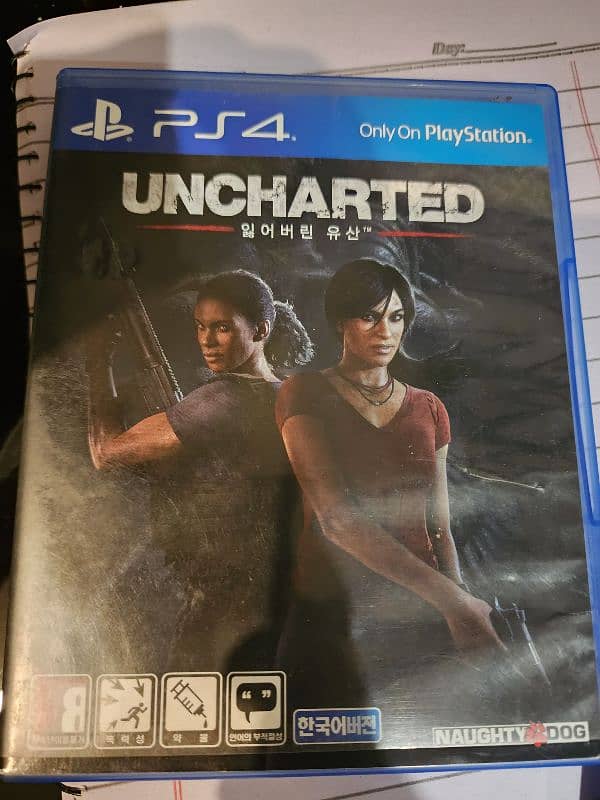uncharted the lost Legacy, for ps4 0