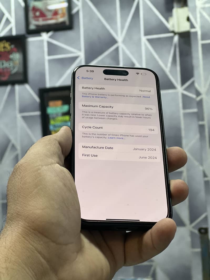 iphone 15pro 128gb Non-pta Jv with box 10/10 5