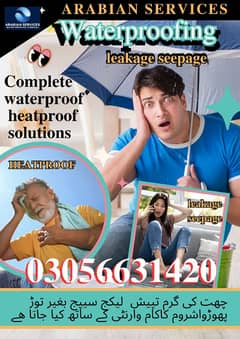 protect your home roof and walls seepage leakage treatment