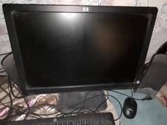 HP CPU and monitor