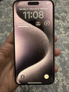 Iphone 15 Pro max 100% BH, 6 month warranty