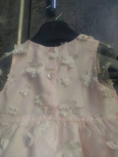 3d floral frock
