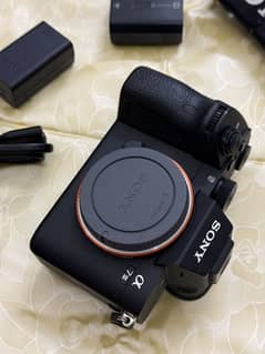 Sony A7III camera body import from Dubai