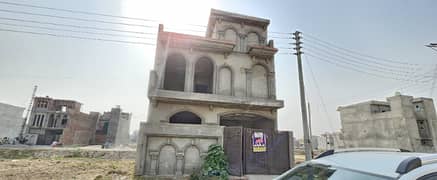5 Marla Grey Structure House For Sale