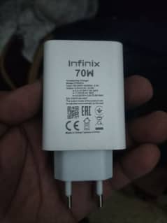 infinix note 40 ka 70watt geniune charger