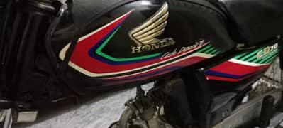 CD 70 2018 B first owner bike single hand use